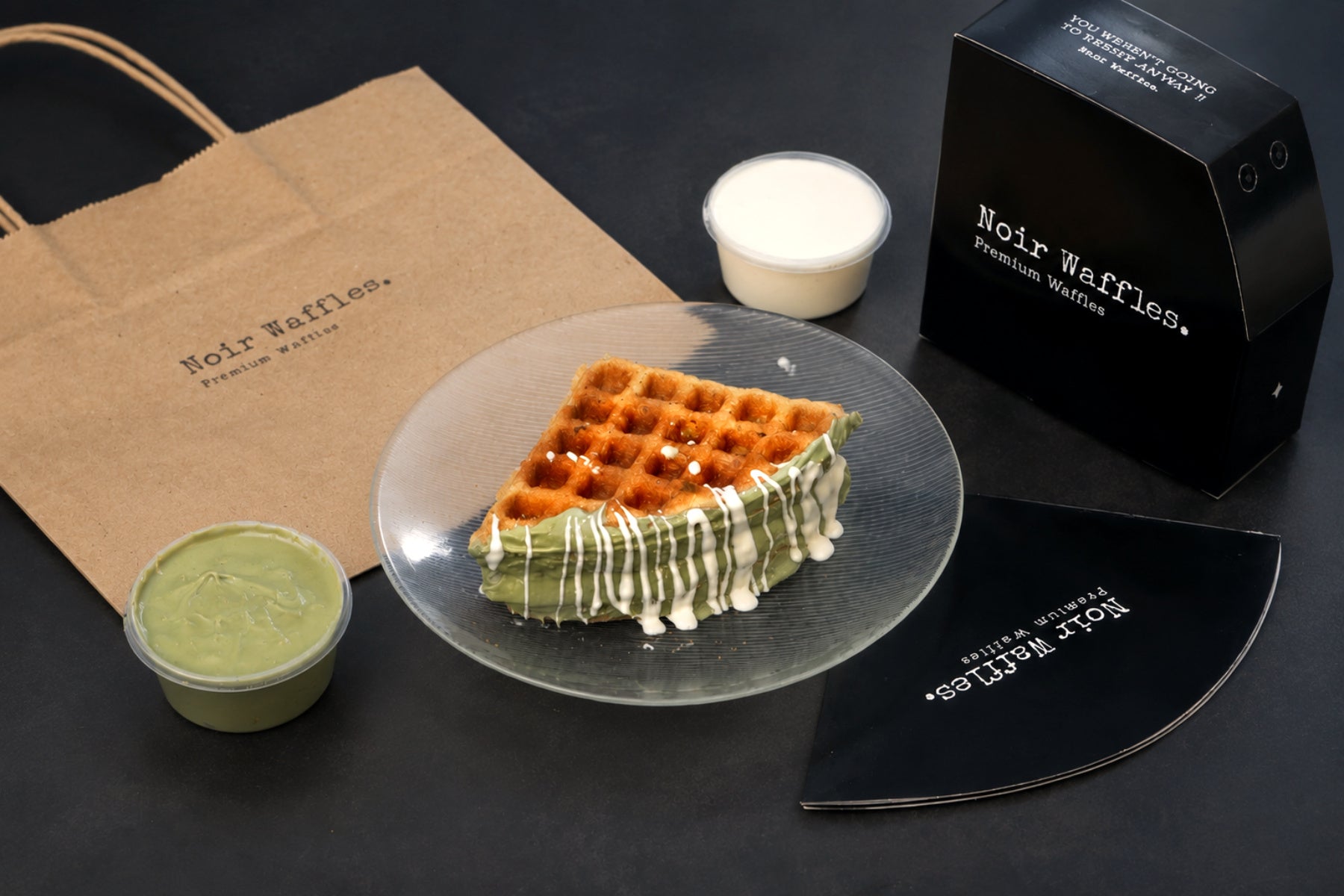Pista Kunafa Royale Waffle